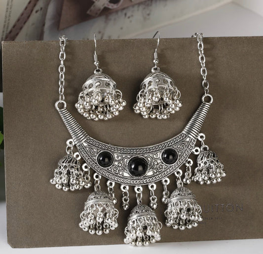 Antique silver set